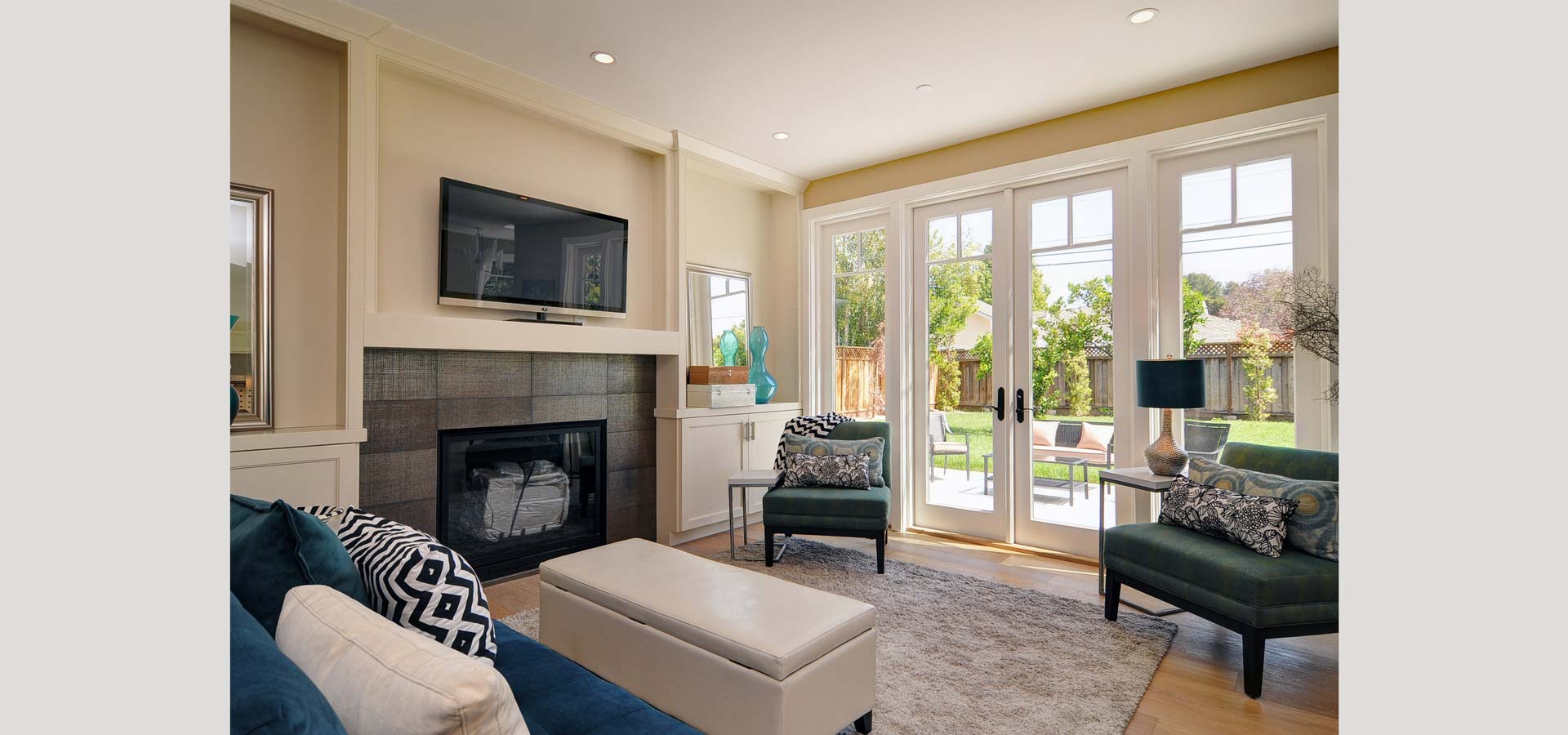 Palo Alto residence - living room